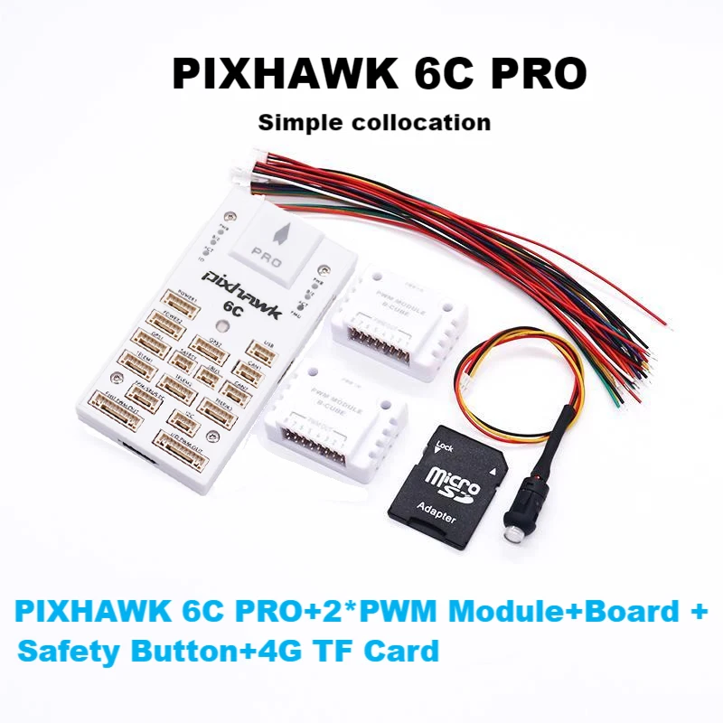 Pixhawk-シングルコロケーションフライトコントローラー,12s quadcopter ardupilot,px4 pix 2.4.8 pro 6c pro,32ビット