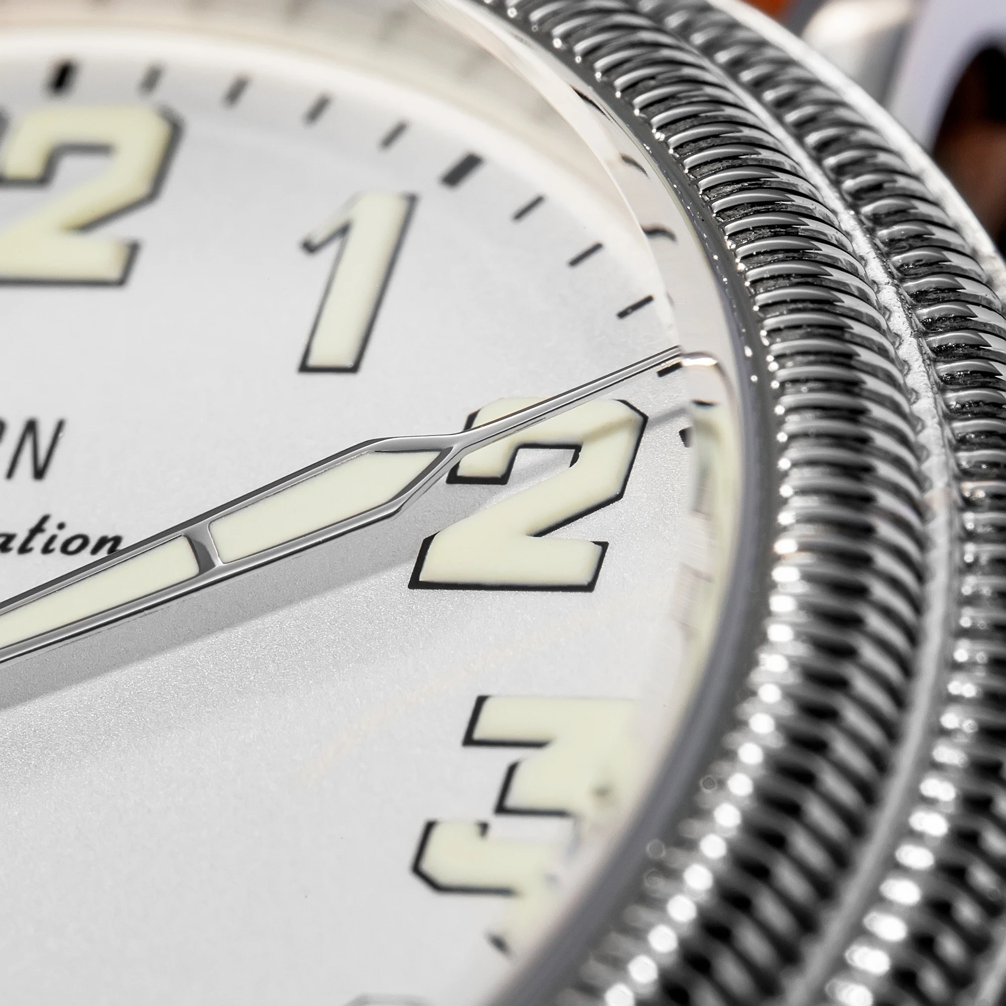【T013】THORN Uhr 36 mm Durchmesser Vintage Fliegeruhr ST1700 Handaufzug Mechanische Uhrwerkuhr Schweizer Leuchtkraft – Detail 24