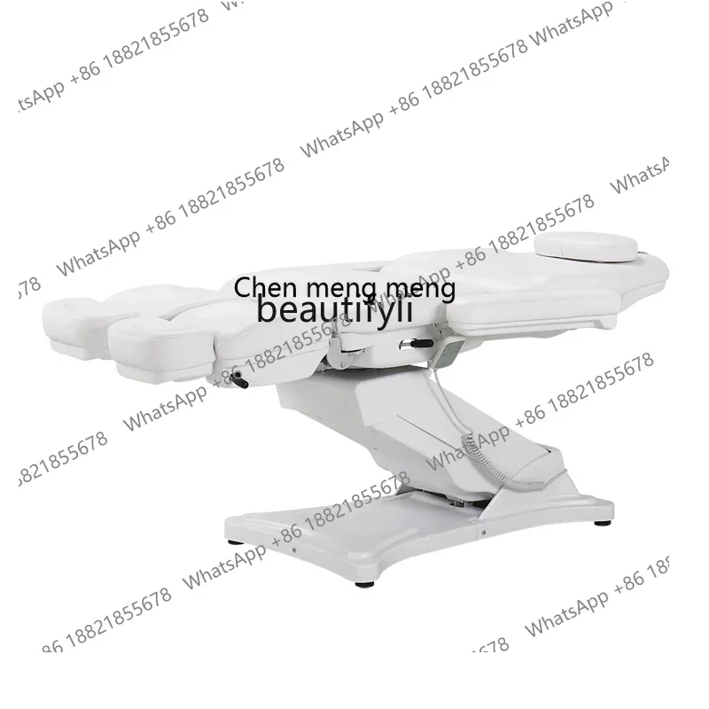 

S7486 ss Facial Bed Beauty Salon Special Electric Lifting Inclined Tattoo Bed Micro Plastic Tattoo Embroidery Split Leg Dental m