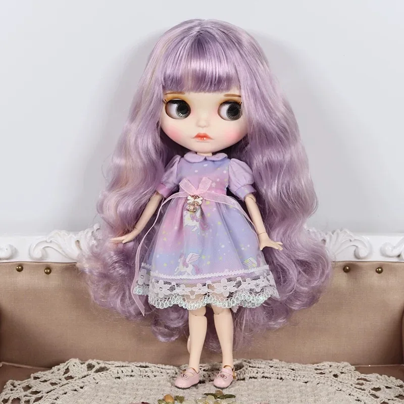 ICY DBS Blyth Puppe 30 cm 1/6 BJD 19 Gelenke Körper Fair Skin Matte Gesicht Glänzendes Gesicht Puppe mit Kleidung Anime Mädchen DIY Kostüm Geschenk