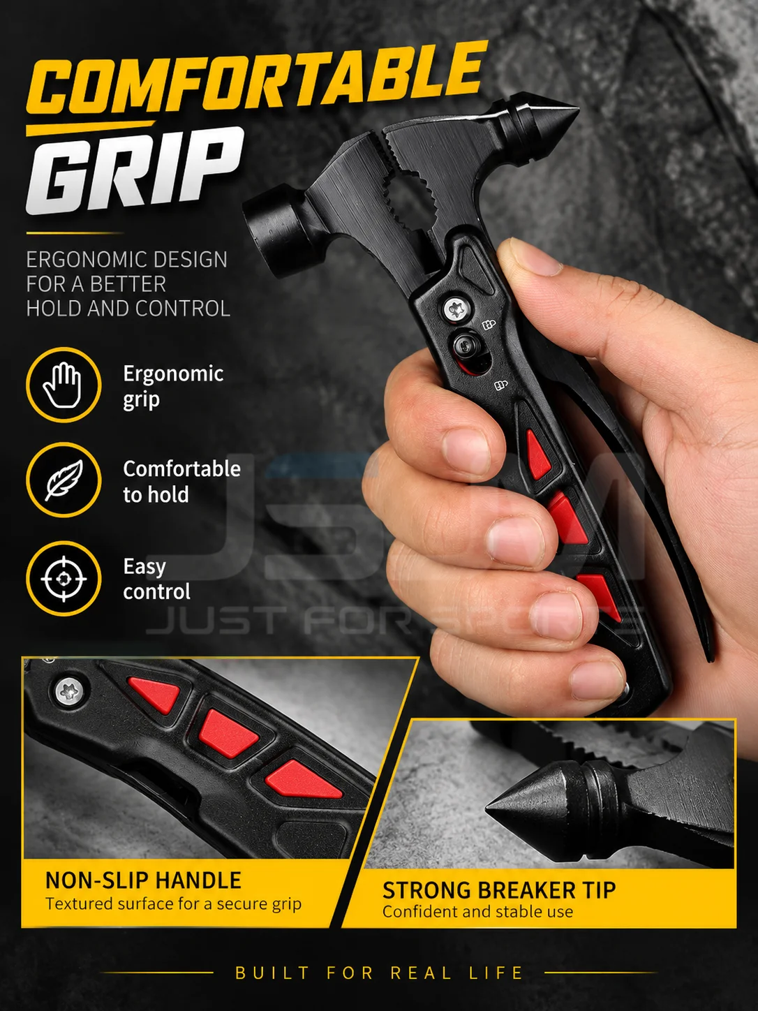12-in-1 Multifunction Hammer P - Camping Cooking Knives recension och pris