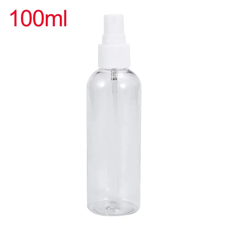 1/2PCS 5~250ml Sprayer Bottles Mini Travel Plastic Empty Bottle Portable Handwashing Transparent Spray Atomizer Refillable