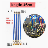 New! products ! resistant pressure 2500bar high pressure diesel pipe of 45CM,tube for common rail test bench