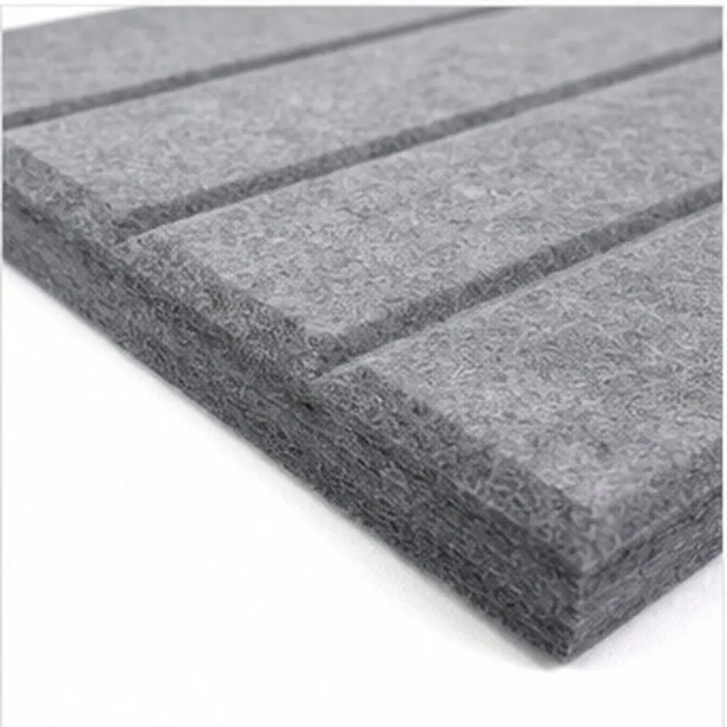 Felt Bulletin Board Vertical Stripes Self Adhesive No Drill Wall Decor Photo Memo Display Home Office School Organizer