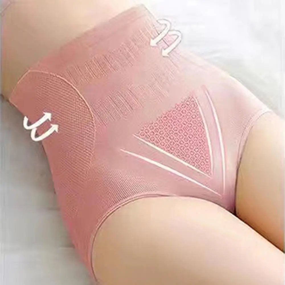 Tummy Control Women Briefs High Waist Tummy Control Slimming Butt Lift Women Panties Body Shaping Briefs Breathable Underwear