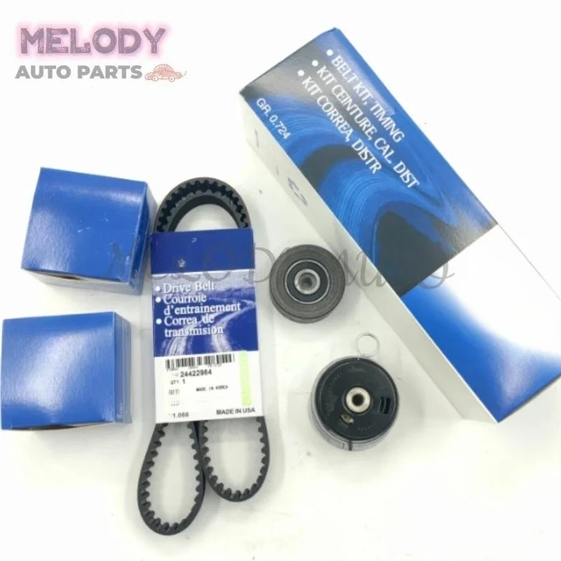 

3Pcs/Set Engine Timing Belt Tensioner Kit 24422964 55574864 24436052 For Chevrolet Aveo Aveo5 Cruze Sonic