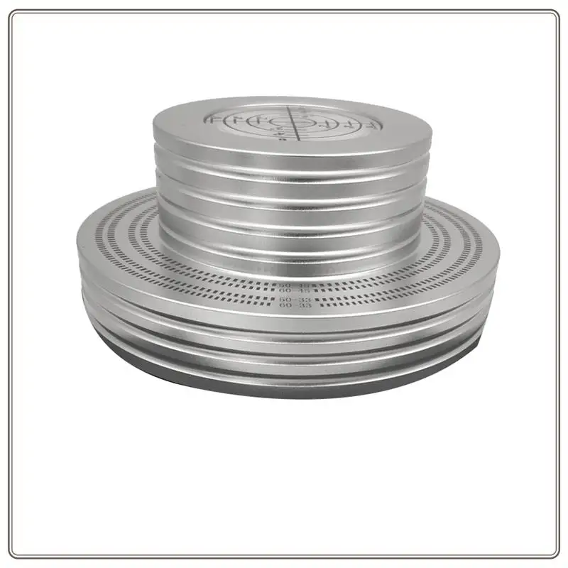 レコード重量 LP ビニールレコードクランプレベルターンテーブルスタビライザー振動プレーヤー交換部品アクセサリーブラック