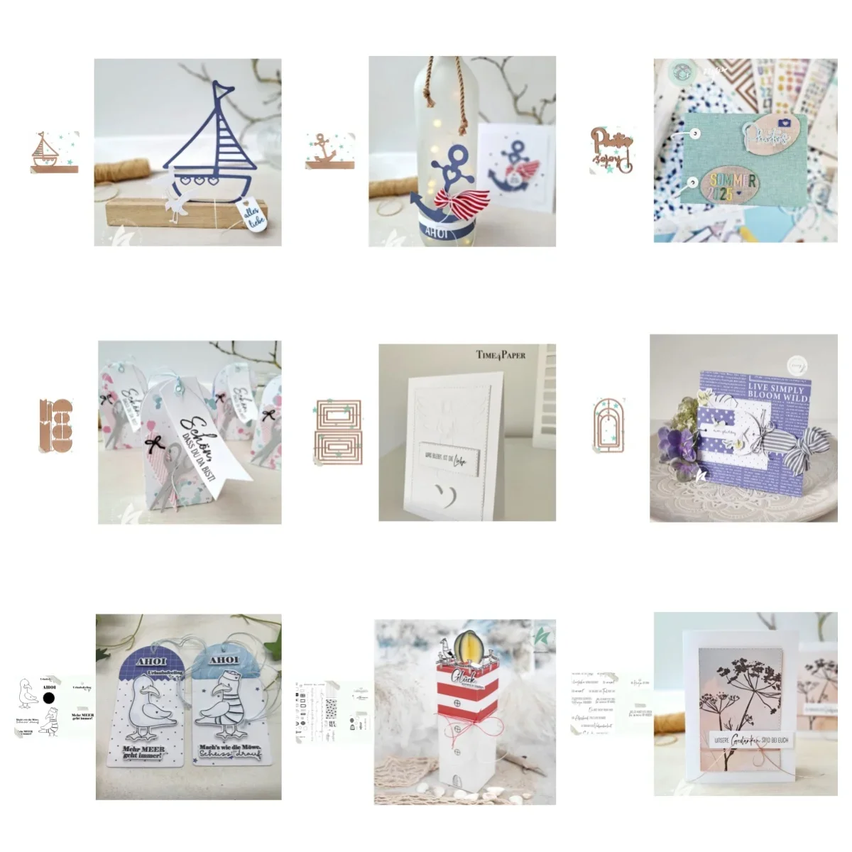 Neue Ankunft Presell Schiff Stanzformen und Stempel für DIY Scrapbooking/Fotoalbum, dekorative Prägung, DIY-Papierkarten