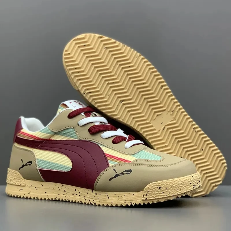 

2025Summer Breathable Comfortable Lightweight High-Quality Casual Agan Shoes Canvas Breathable Sneakers Men's Shoes39-44