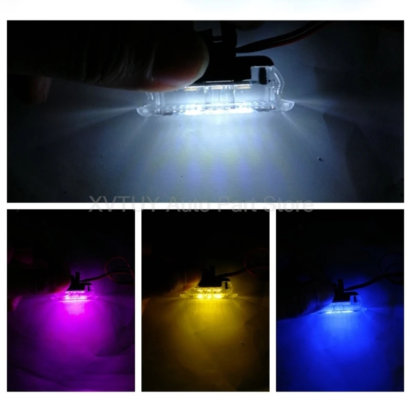 

New 16V High Brightness LED Lights For Tesla Model S 3 X Y Trunk Door Welcome Ambient Lamp Easy Install Direct Match Colorful