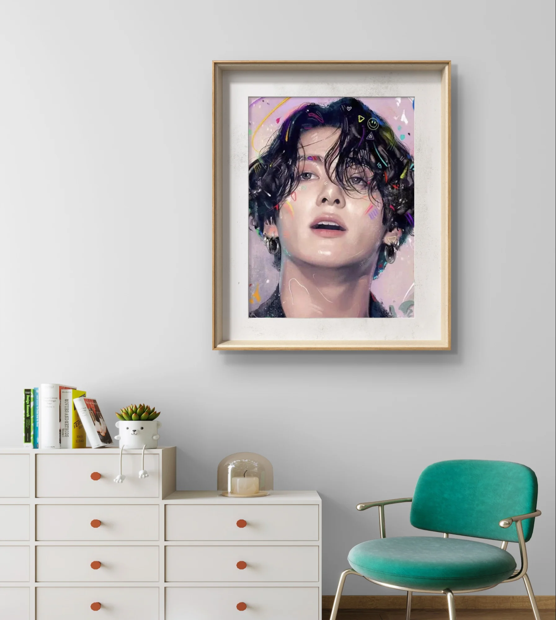 Kpop Boy Band DIY Diamond Painting Kit Handmade Star Poster 5D Diamond Cross Stitch Embroidery Handicraft Gift Room Wall Decor