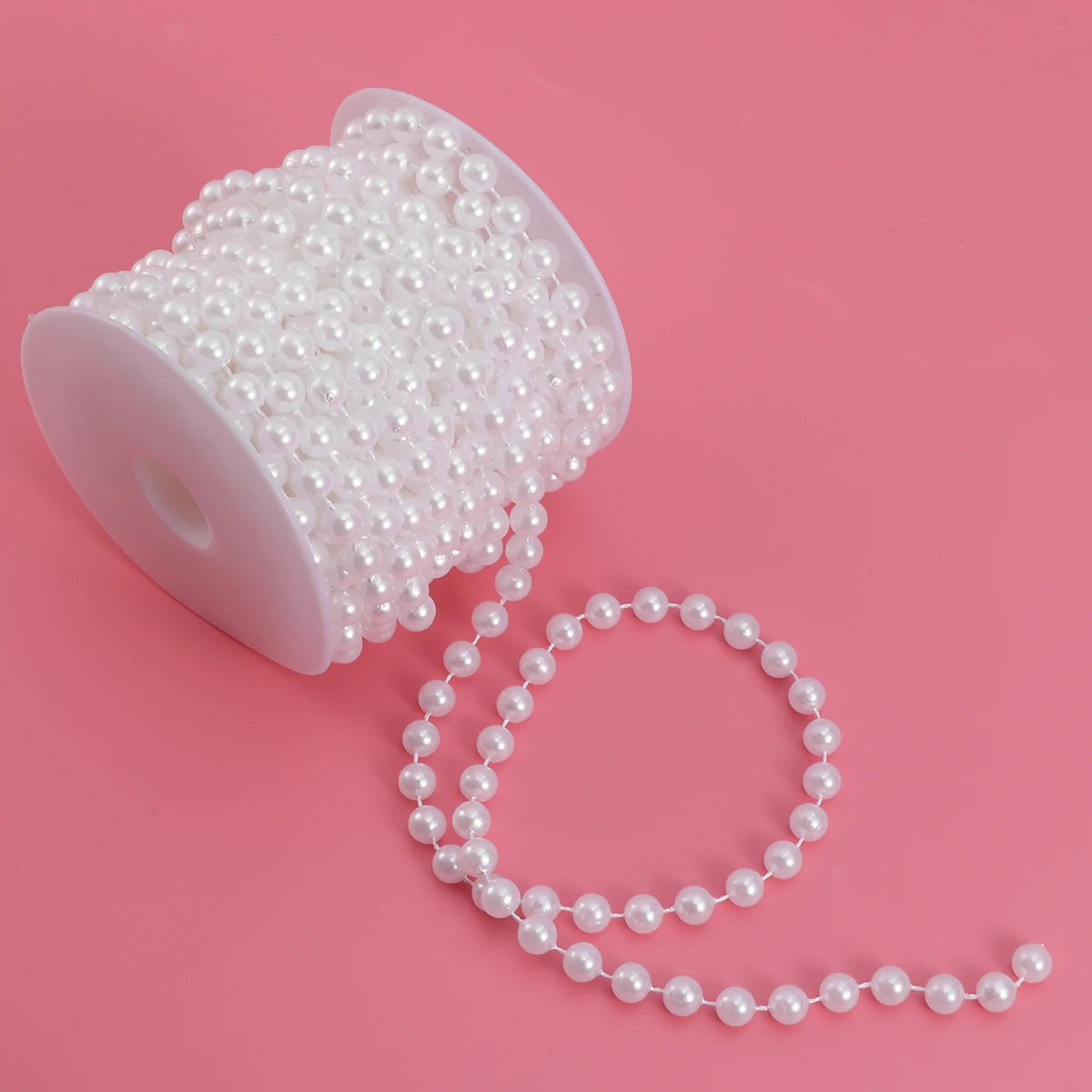 

Pearl Garland String Crystal DIY Beaded Curtains Wedding Tree Decor Bridal Hair Accessories Holiday Party Diamond Acrylic