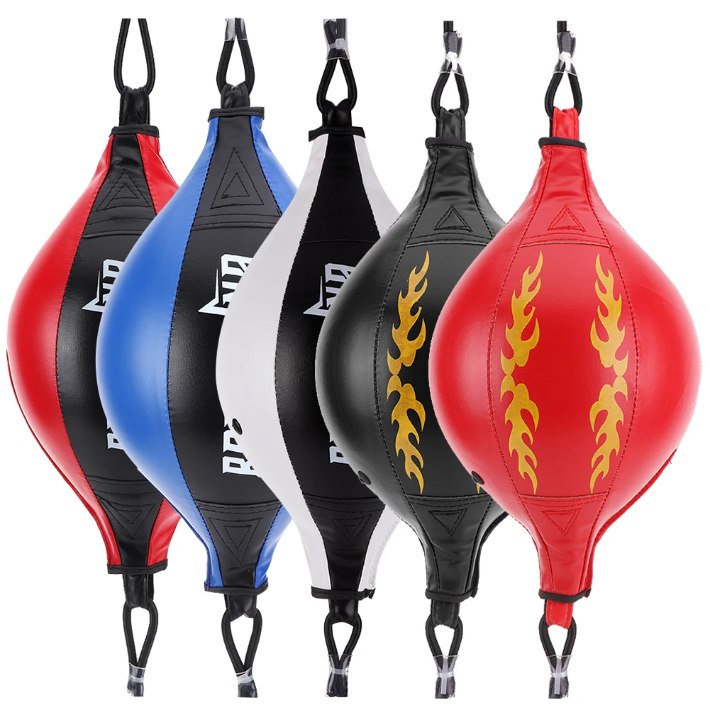 Training Reaction Speed Balls PU Leather Inflatable Punching Bag Boxing Speed Training Bag Gym Fitness Sports Equipment