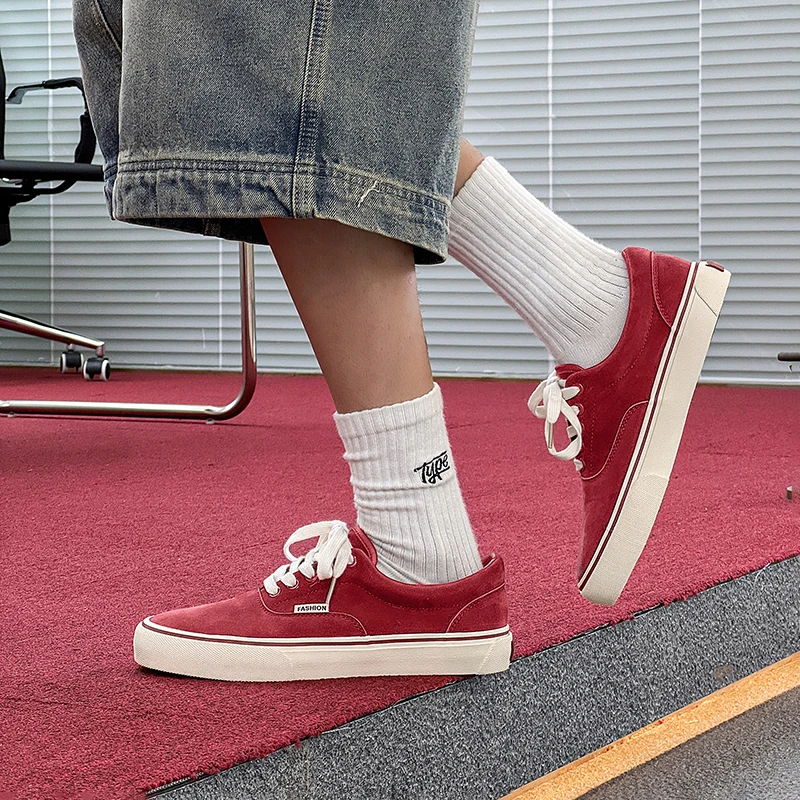 

Кроссовки на платформе в парном стиле со шнуровкой, мягкой подошвой, низким каблуком, маленьких размеров, модные, подходят для всех сезонов, из канваса.