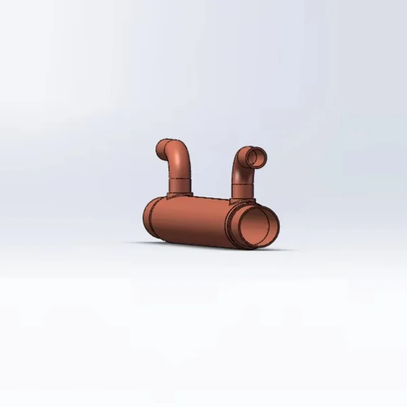 Refrigerant heat exchanger Coaxial heat exchanger Custom energy-saving water Freon heat exchanger Tubular evaporator