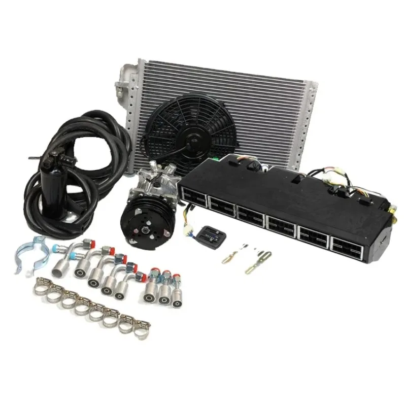 

12v 24v Underdash Ac Cooling And Heating BEU-848L-100 Universal Under Dash Evaporator Unit