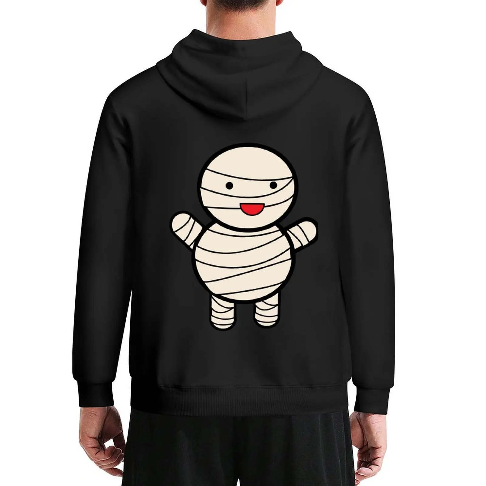 

Mummy Kawaii Halloween Hoodie winter clothes mens designer clothes men's coat korean clothes men's hoodie sweatshirt