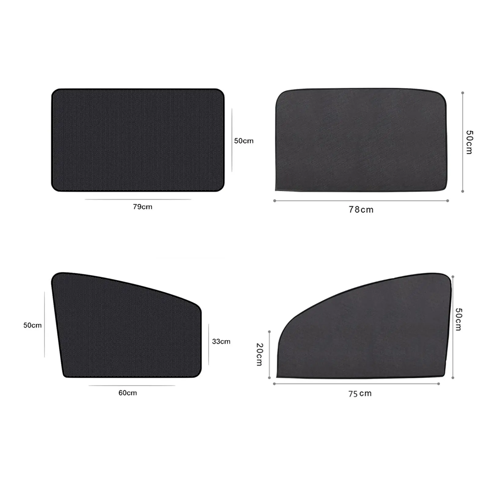 Anti- Car Magnetic Side Window Sun Shade Premium Spare Parts Professional