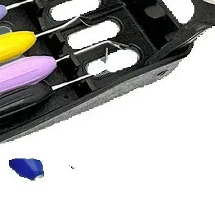 

10 Pcs Dental Composite Resin Spatula Set for Silicone and Composite Mixing Sculpting Aesthetic Restoration Essential Tool