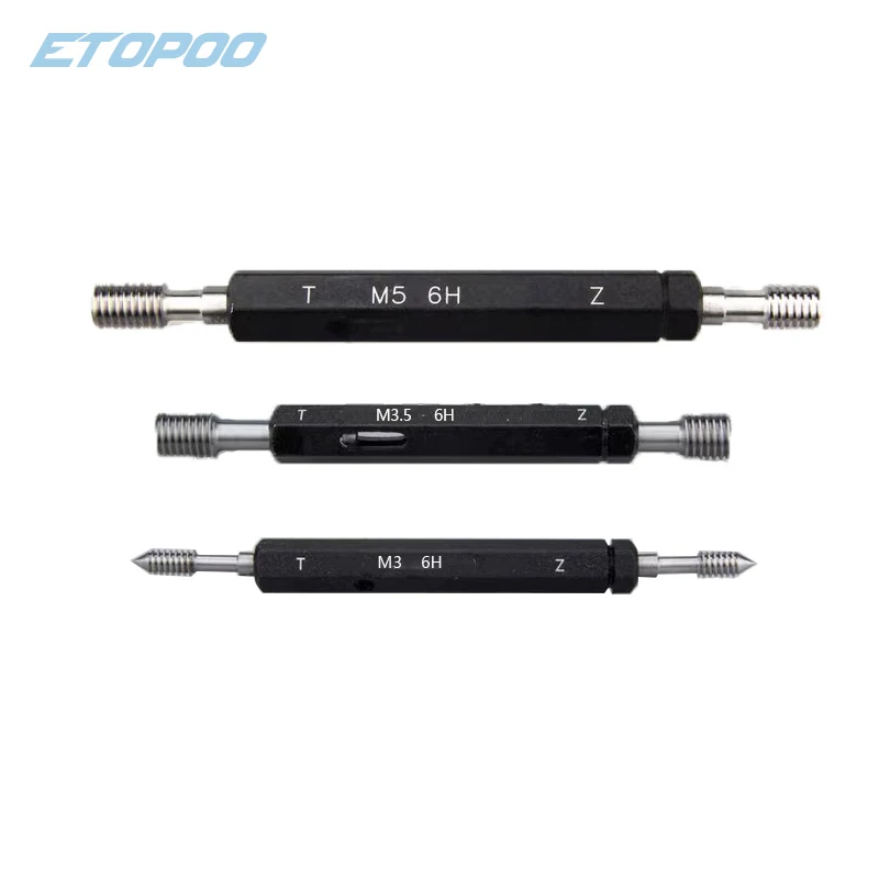 6H Right Hand Metric Screw Thread Plug Gauge M30-M60 M32 M33 M34 M35 M36 M38 M40 M48 fine thread calibrator Gage gauges tools