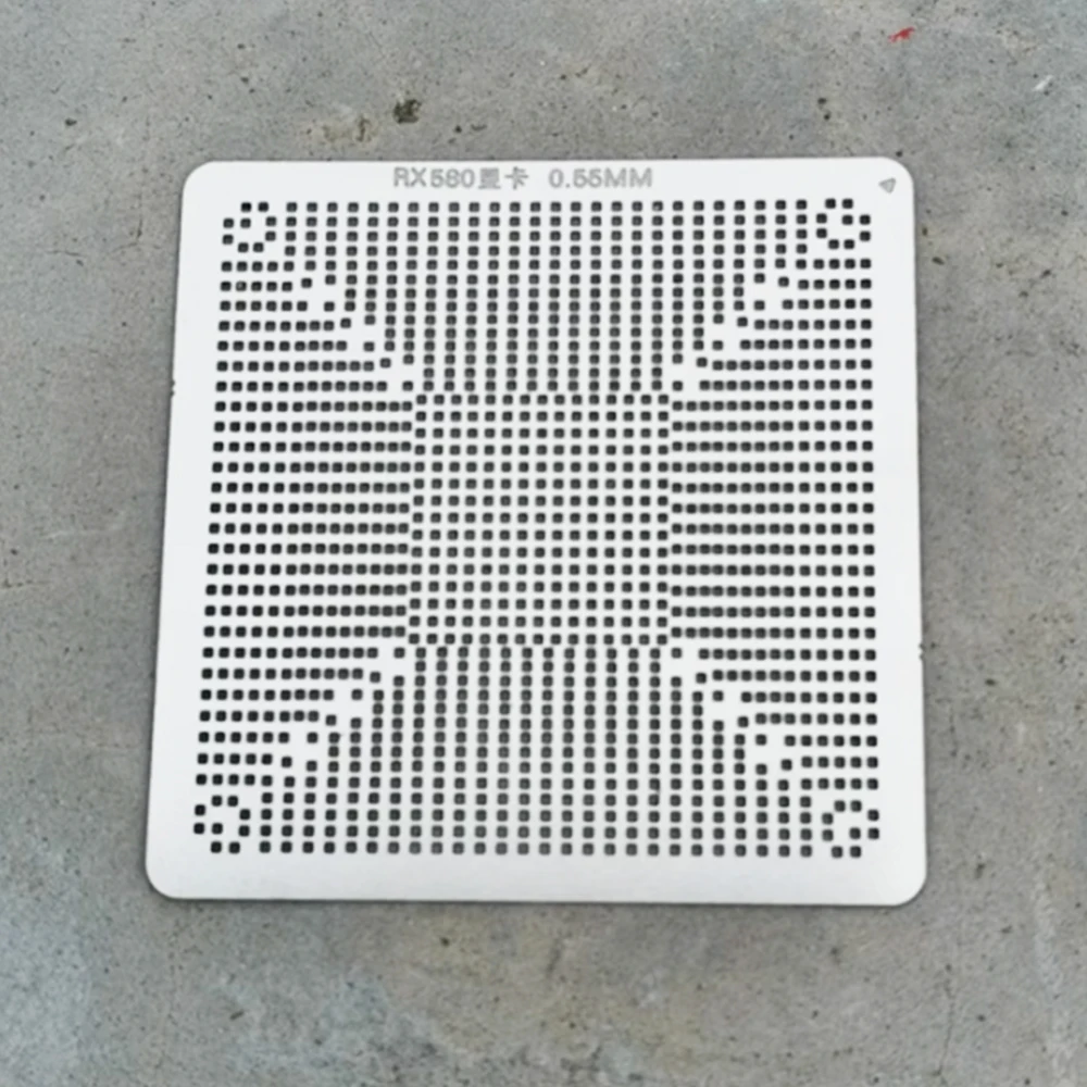 BGA Reball Stencil For RX580 RX580G 215-0876205 215-0876184  215-0909018 215-0910038 215-0910066 215-0910052 Graphics Chip Ball