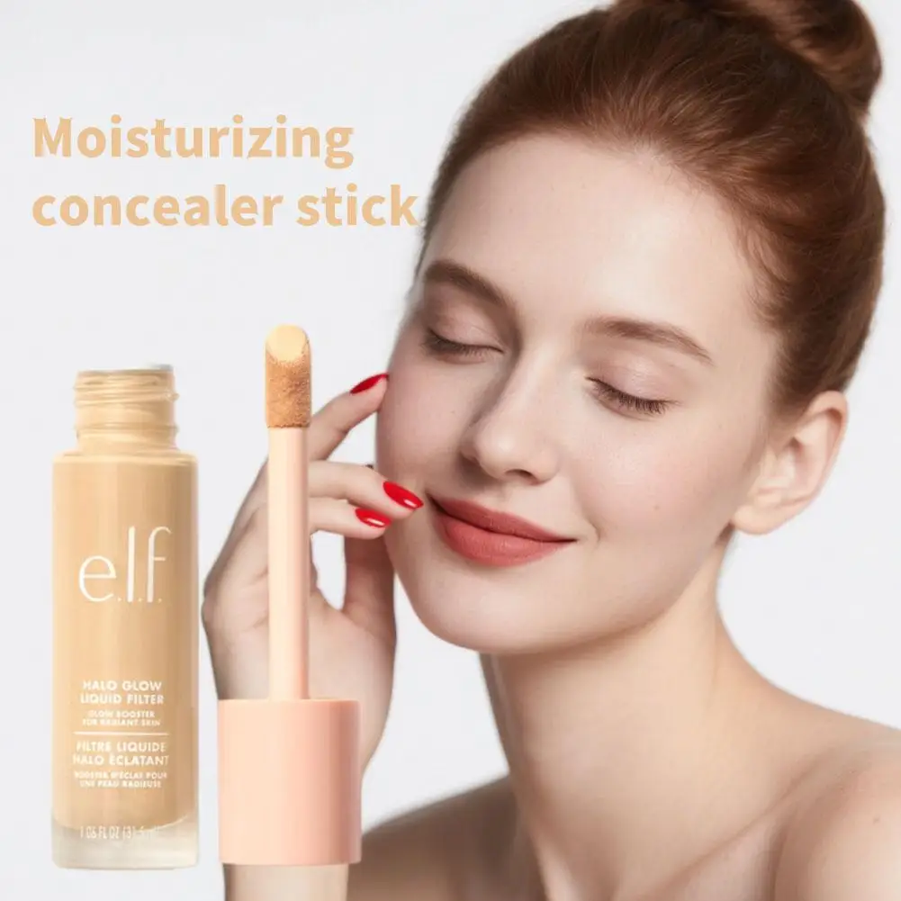 Elf Liquid Concealer Brightening Moisturizing Primer Wasserdichter, schweißfester Highlighter Concealer Langanhaltende Foundation