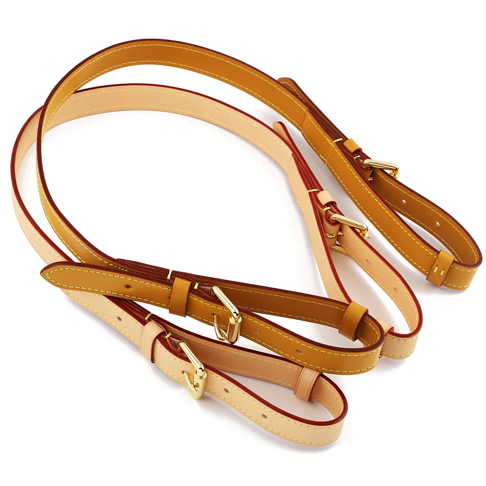Leather Shoulder Bag Strap for Classic Bucket Bag Customized Shoulder Crossbody Replacement Adjustable Purse Handbag Strap