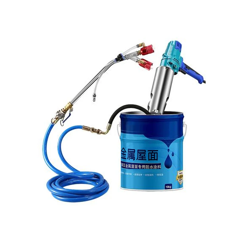 

220V/1500W Portable Polyurethane Putty Paint Coating Multifunctional Cement Grouting Machine High Pressure Waterproof Spraying