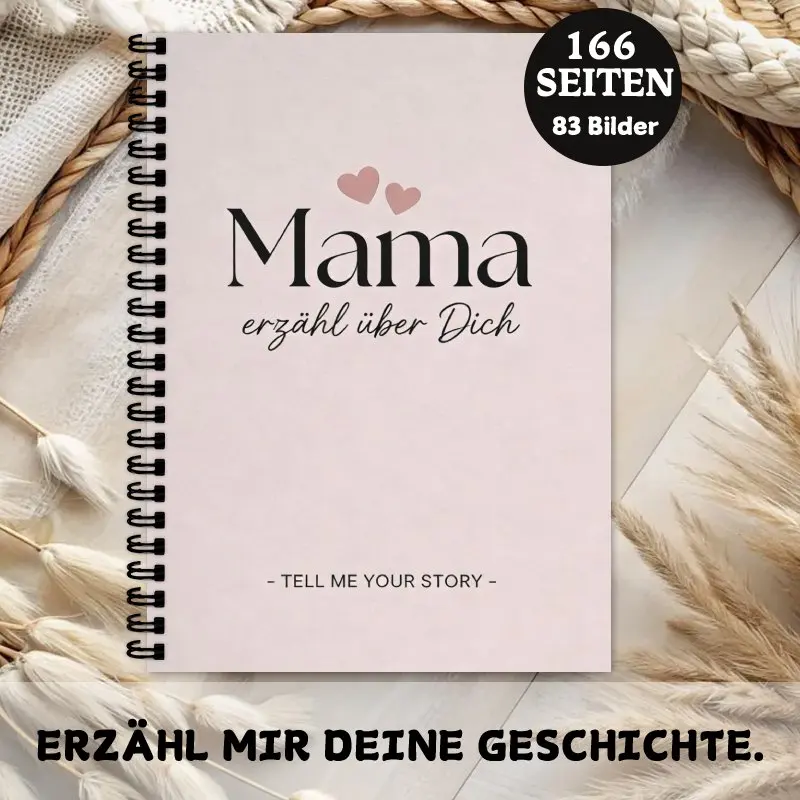 A5 Mom's Life Story Journal Mother's Day Gift Notebook 