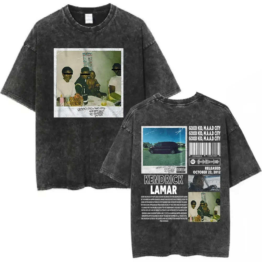 Washed Vintage Rapper Kendrick Lamar & SZA Grand National Tour