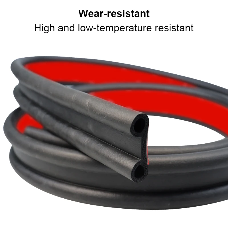 3M/6M EPDM Rubber Tailgate Seal Strip For Trunk Cap Tonneau Cover Pickups Automotive Camper Shell Seal Car Styling