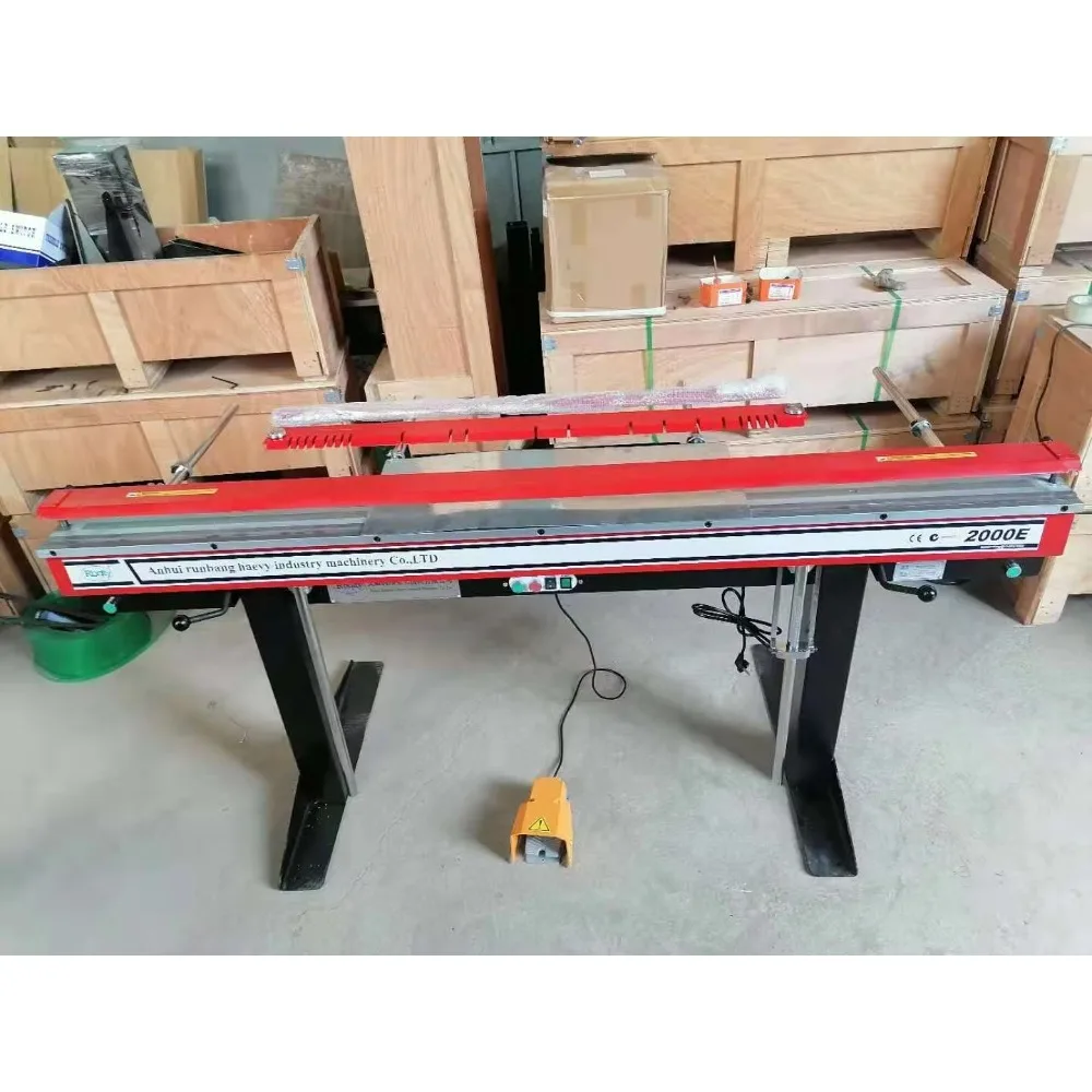 2500E Magnetic Folding Machine - Manual Press Brake for Sheet Metal Bending and Fabrication