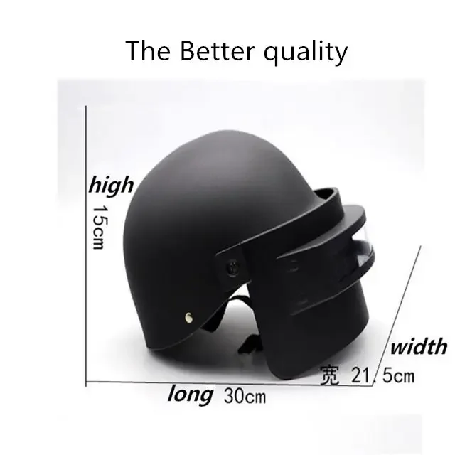 [Funny] Hot game props PUBG helmet Jedi survival escape Special Forces Soldiers Level Three Helmet Eat chicken game cosplay toy