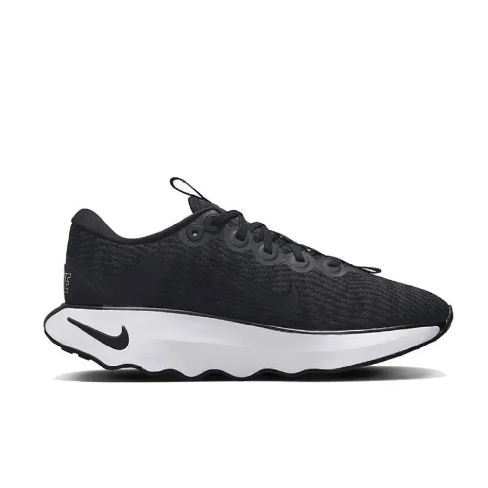 Nike original motiva confortável amortecido baixo topo casual tênis de corrida antiderrapante wearable preto