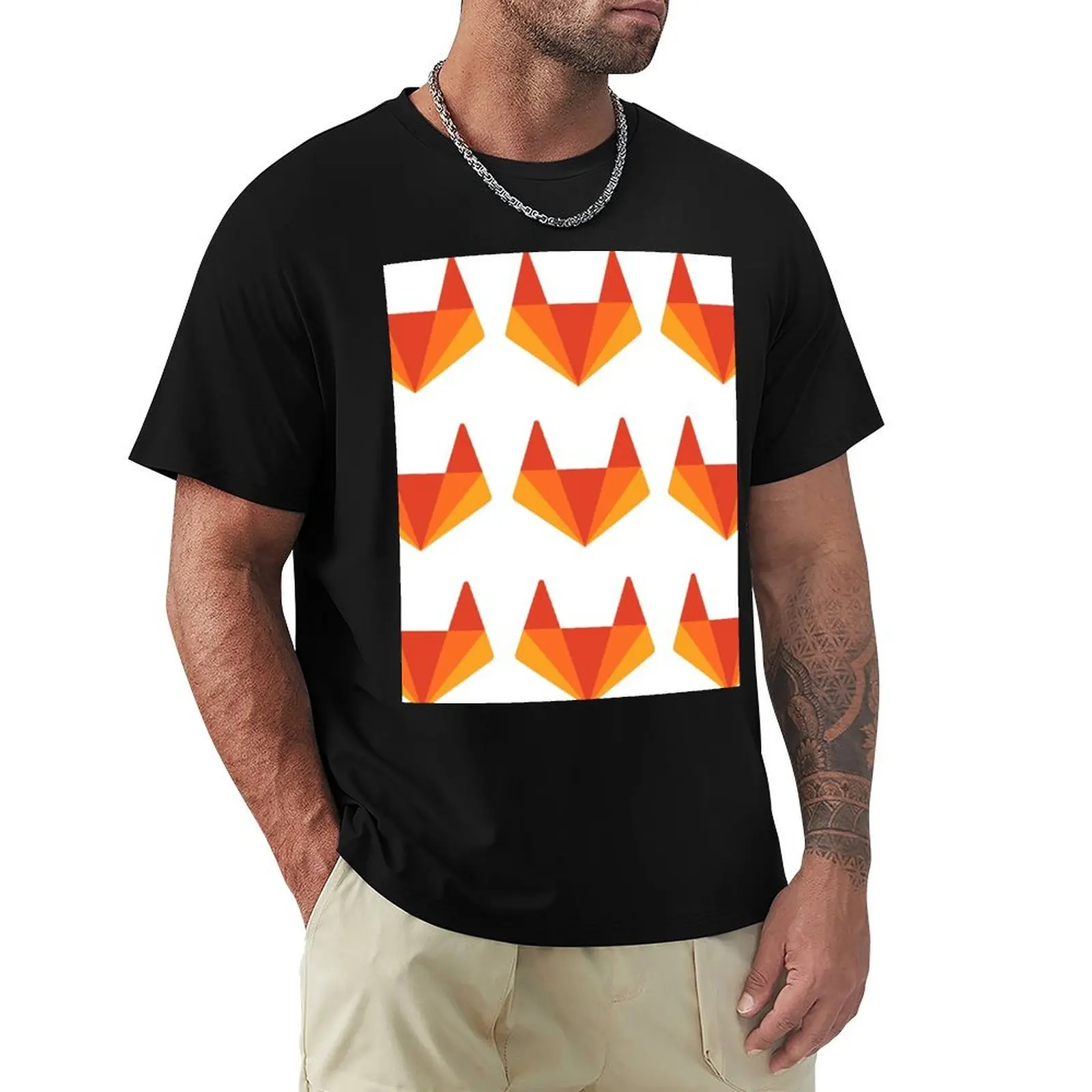 Camiseta Gitlab 9x camiseta informal para