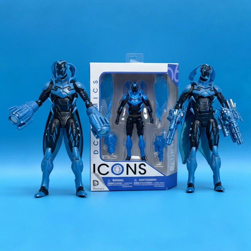

Blue Beetle 6' Action Figure DC Comics Icons Collectibles - Toy Gift for Kids Inspired by DC Films DC Collectibles