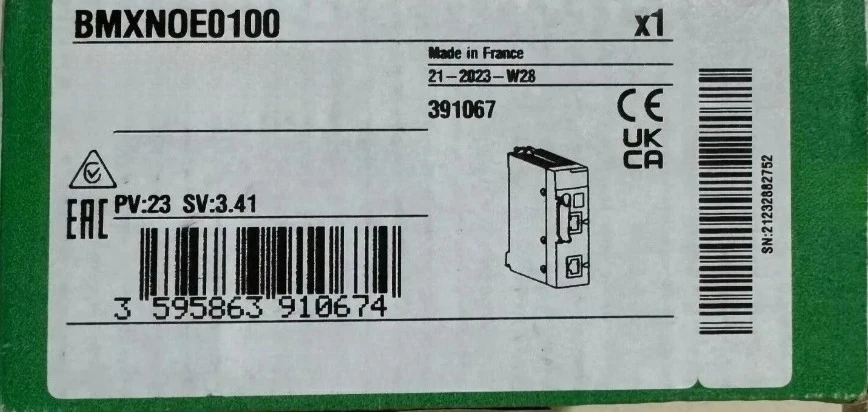 

Совершенно новый оригинальный модуль BMXNOE0100, быстрая доставка