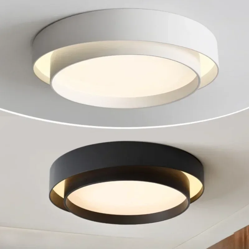 Modern Simple Bedroom LED Ceiling Light Ultra-thin Round Lighting Living Room Creative Dining Room Balcony Lighting