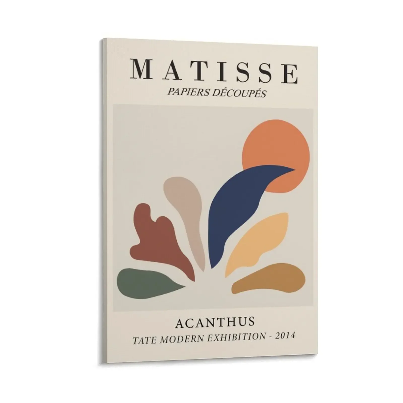 

Henri Matisse - Acanthus - Papiers Découpés Canvas Painting vintage home decor anime posters Decorative prints wall painting