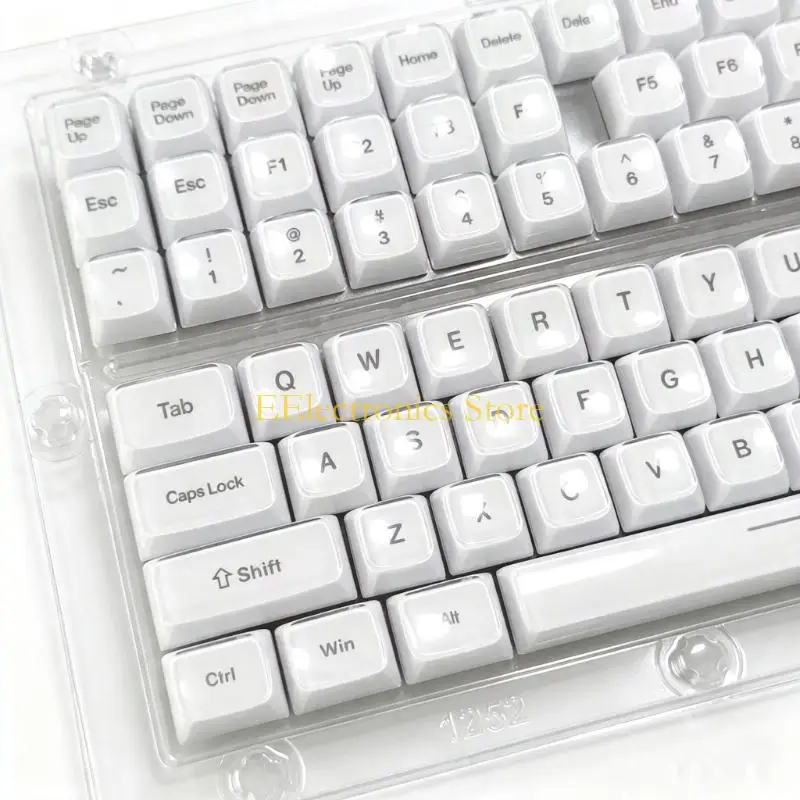 B03C Translucents Crystal Jellys Keycap Set 132 for MXes Mechanical Boards