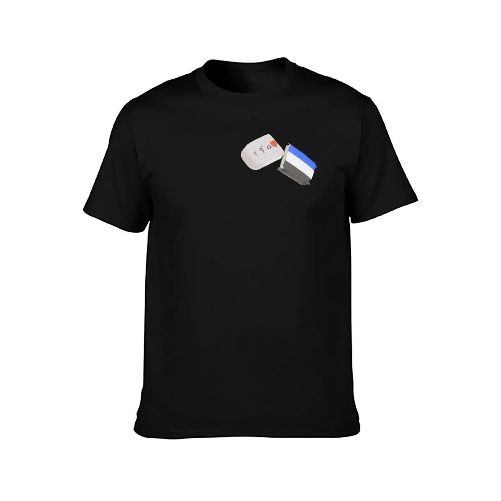 Kieta Hatsukoi Ida heart eraser rubber watercolor my love mix up my vanishing first love T-Shirt, Summer Casual Cotton Tee