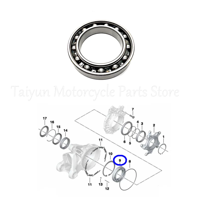 For BMW K25 K26 K27 K28 K21 K22 K23 K32 K33 K25 Right-angle gearbox bearing