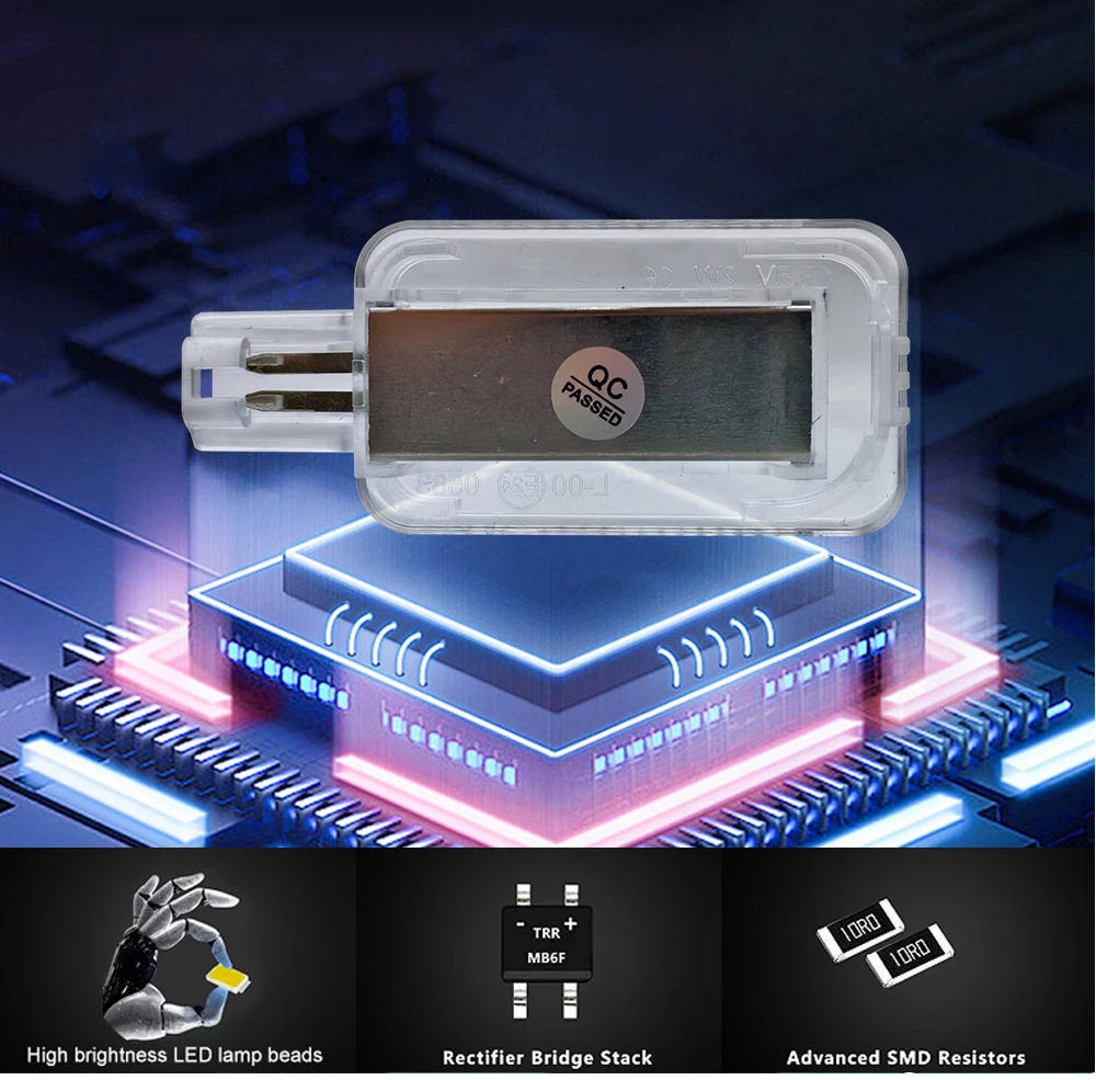 1 Stück Auto-LED-Kofferraumbeleuchtung, Heckklappenlampe 12V Weiß für Honda Civic 11. Generation 2022-2026 Civic Hybrid 2025 – Detail 9
