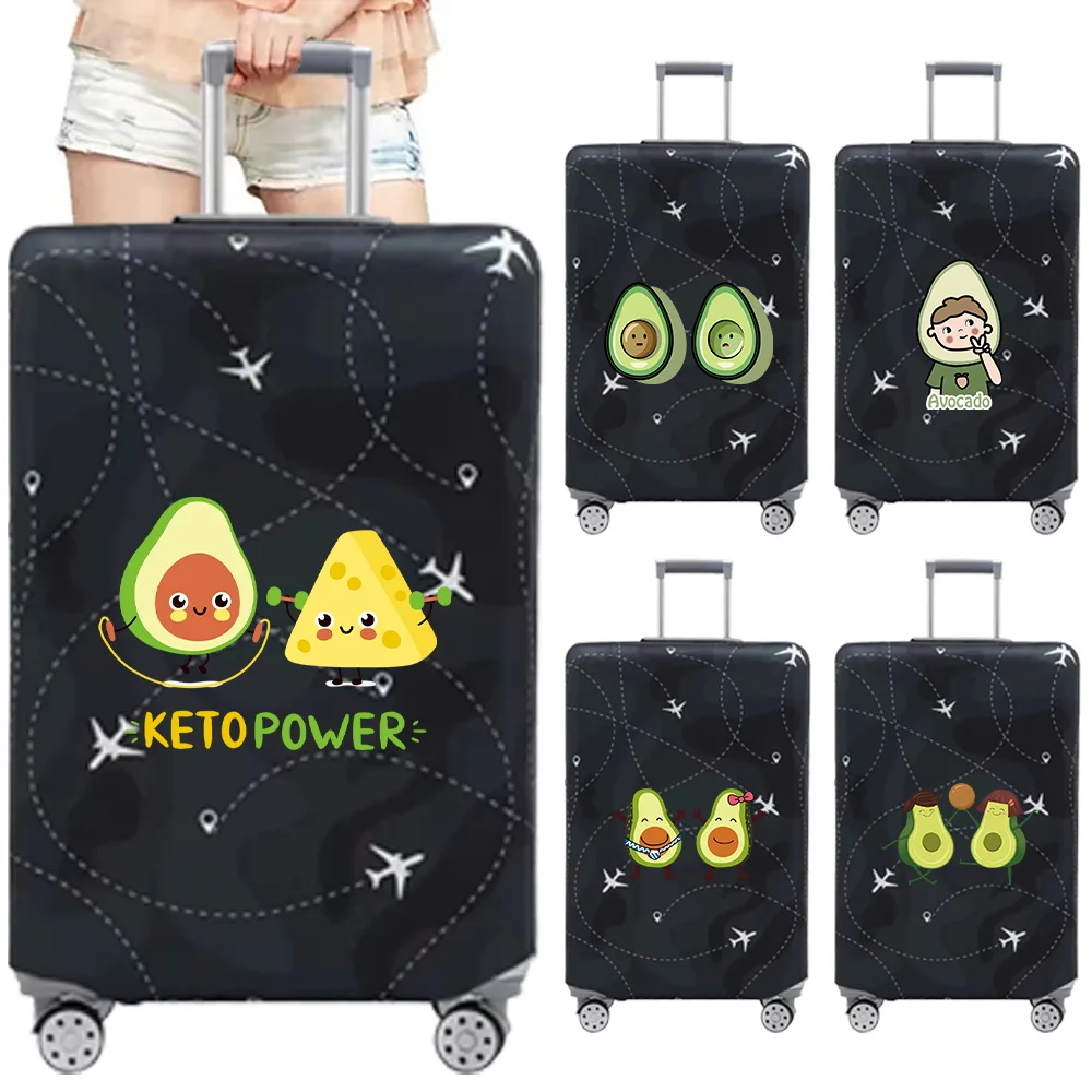 

Чехол для дорожной сумки от пыли, эластичный, серия «Авокадо», размеры 18-32, износостойкий, различные стили