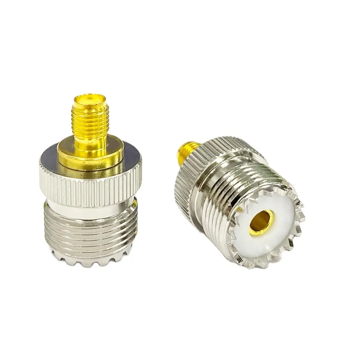 1Pc Uhf Vrouw Naar Sma Jack Connector Rf Coax Adapter Convertor Straight Nieuwe Groothandel
