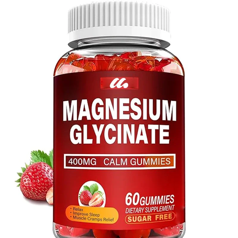 

Glycine magnesium gummies contain South African eggplant, lemon balm, and coenzyme Q10