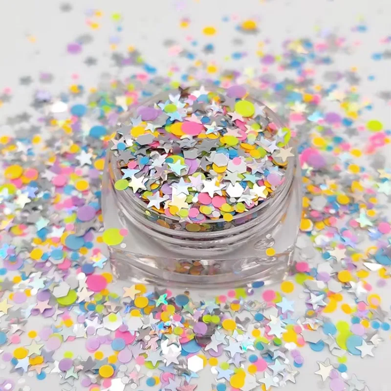 YTYIN بالجملة بريق البوليستر السائبة عالية الجودة بريق مسمار الفن بريق #2