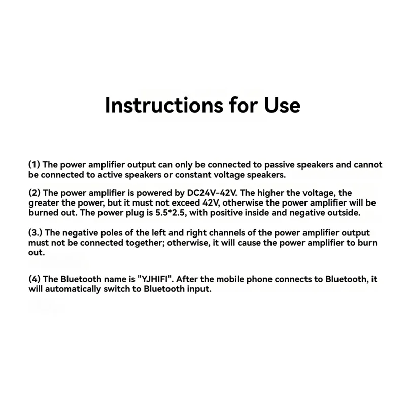 Y45A-D231 بلوتوث مكبر كهربائي مجلس عالية الطاقة 2.1 قناة مضخم الصوت الرقمي اثنين TPA3223 رقائق 200Wx 2/4Ω + 400 واط/2Ω #3