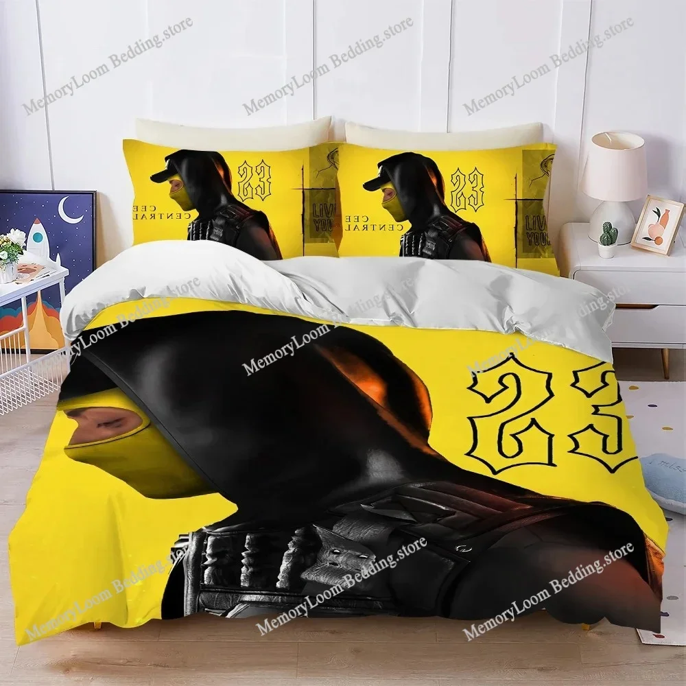 

Rapper C-Central Cee Duvet Cover Set Home Style Bedding Soft Laundry Cotton Bed Four Seasons Student Dormitory Home Textile741