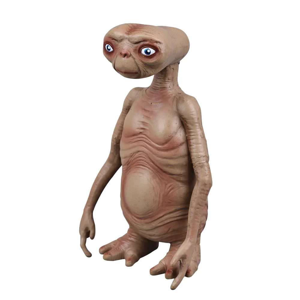 ET エクストラテリスティック エイリアン UFO アクションフィギュア PVC ラテックス マスコット ギフト、装飾品、お土産、テーブルスタチュー、おもちゃ
